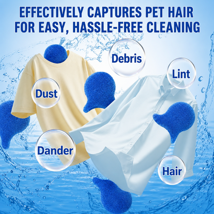 Reusable Pet Hair Removal Fish for Laundry - 5 Pack