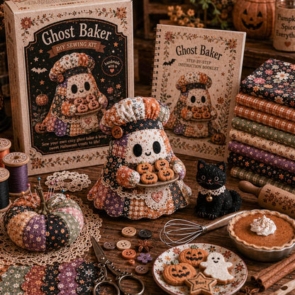 Little Ghost Cozy Halloween DIY Sewing Kit