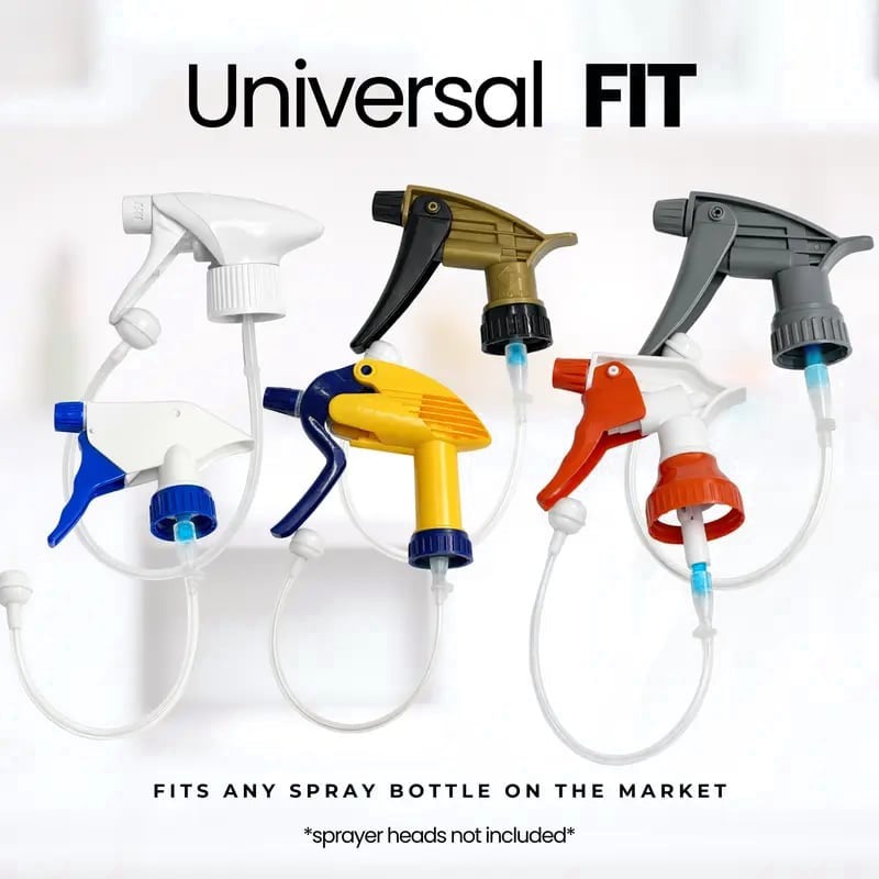 3-Pack Universal Fit 360° Spray Bottle Adapter💦