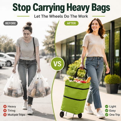 Foldable Grocery Cart Bag