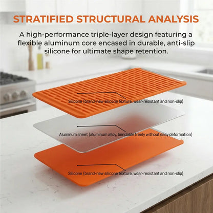 Foldable Silicone Aluminum Holder - Ergonomic Flex-Stand for All Devices