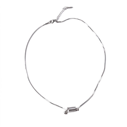 Minimalist Knotted Necklace