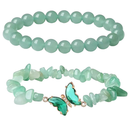 Butterfly Beaded Bracelet