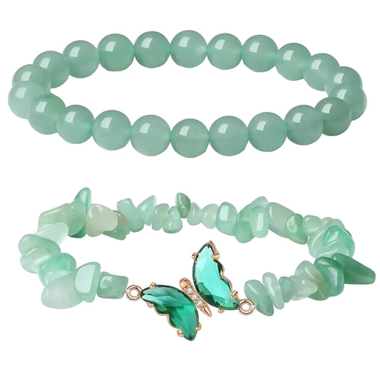 Butterfly Beaded Bracelet