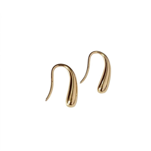 Geometric Teardrop Studs