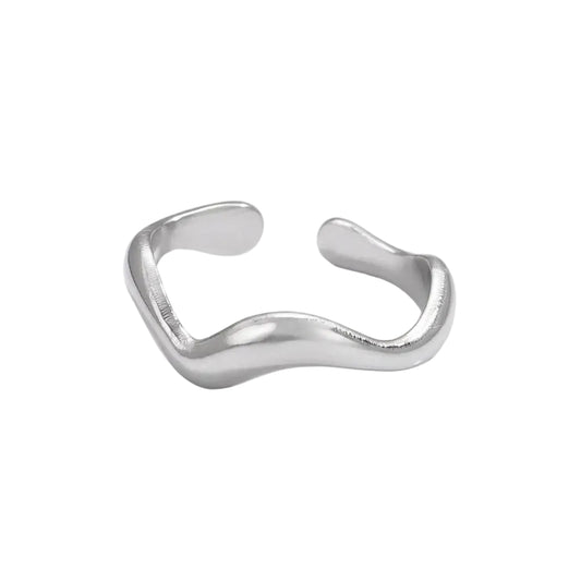 Oval Wave Ring