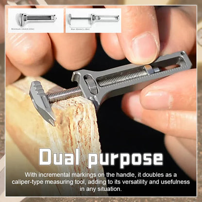 Z-Apex Tactical EDC Spanner | High-Density Alloy Multi-Tool