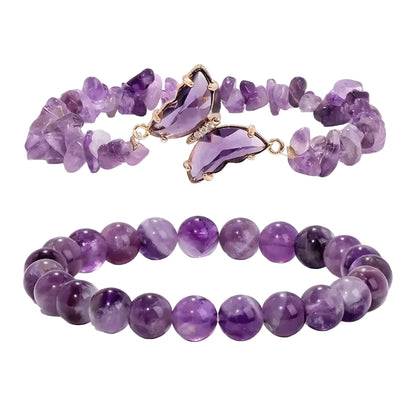 Butterfly Beaded Bracelet