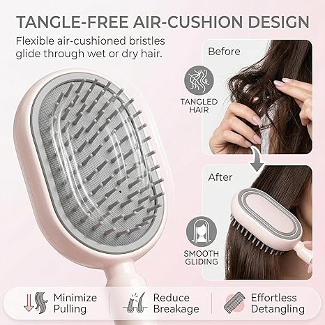 3-in-1 Mist Massage & Self-Cleaning Hair Brush✨