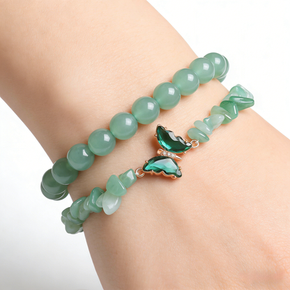 Butterfly Beaded Bracelet