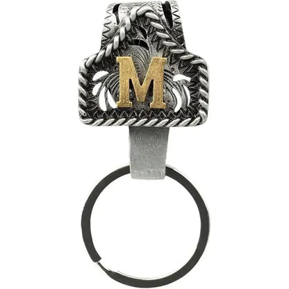 Vintage Letter Keychain