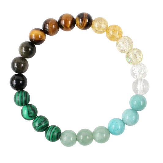 Gradient Round Bead Bracelet