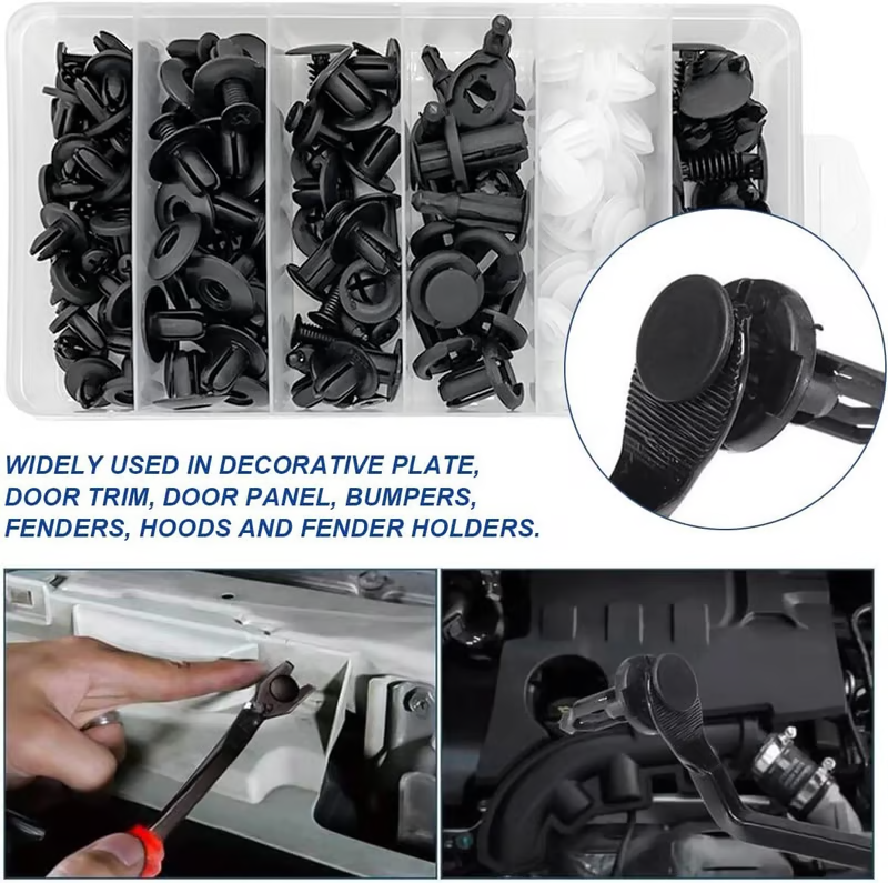🔥 FLASH SALE: Up to 50% OFF | 100-Piece Universal Car Clip Set + FREE Tool