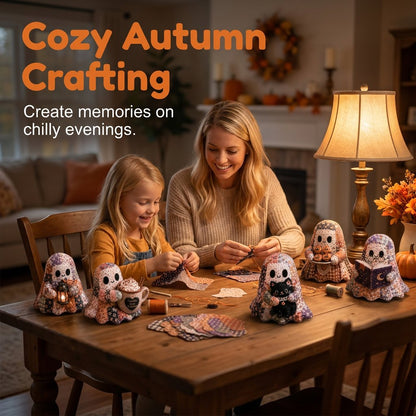 Little Ghost Cozy Halloween DIY Sewing Kit