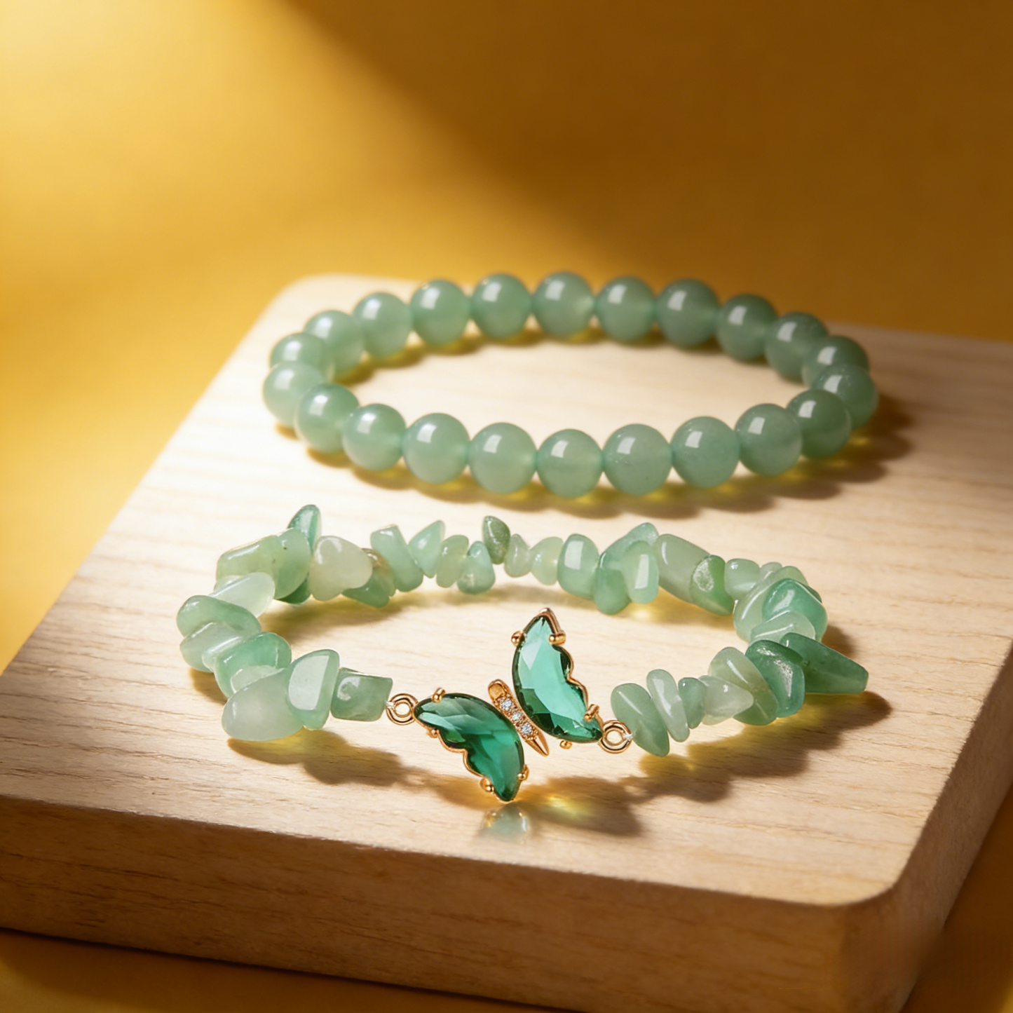Butterfly Beaded Bracelet