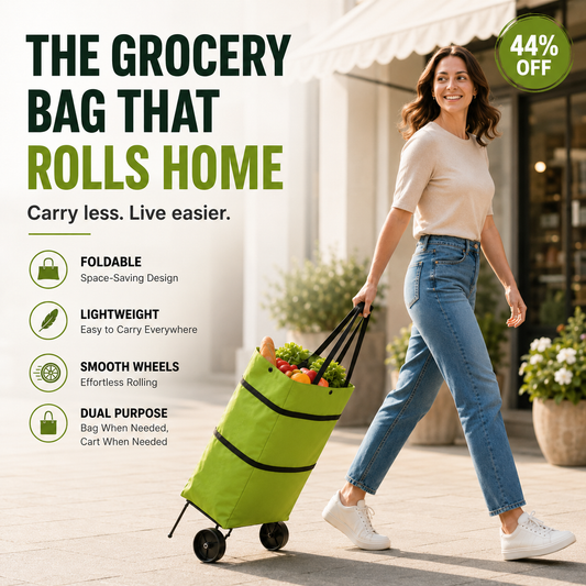 Foldable Grocery Cart Bag