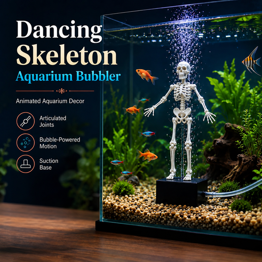 💀Dancing Skeleton Aquarium Bubbler