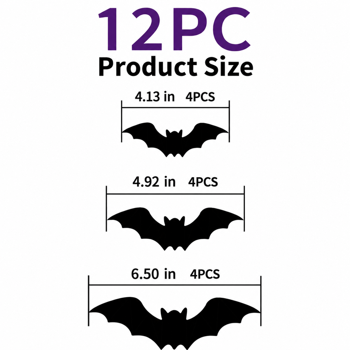 LED Bat Swarm Lights – Glowing Halloween Wall Decor