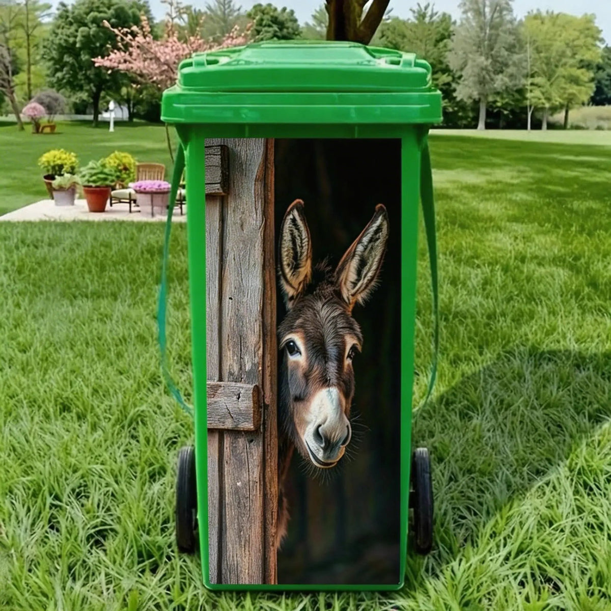 Creative Trash Can Sticker with Colourful Cartoon✨——Make Your Bin Stand Out On The Kerb