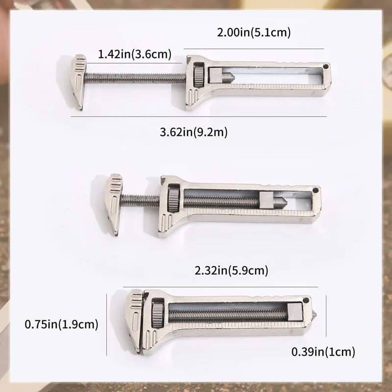 Z-Apex Tactical EDC Spanner | High-Density Alloy Multi-Tool