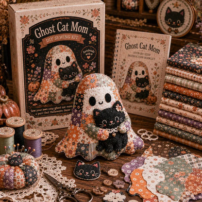 Little Ghost Cozy Halloween DIY Sewing Kit