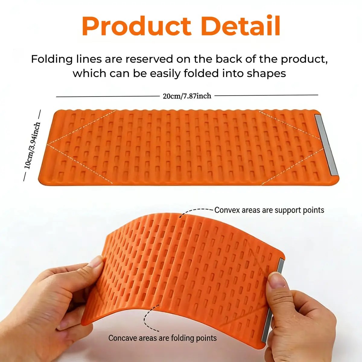 Foldable Silicone Aluminum Holder - Ergonomic Flex-Stand for All Devices