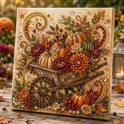 🍂✨Autumn Pearl Painting Kit - Relaxing DIY Craft to Create Sparkling Fall Artwork