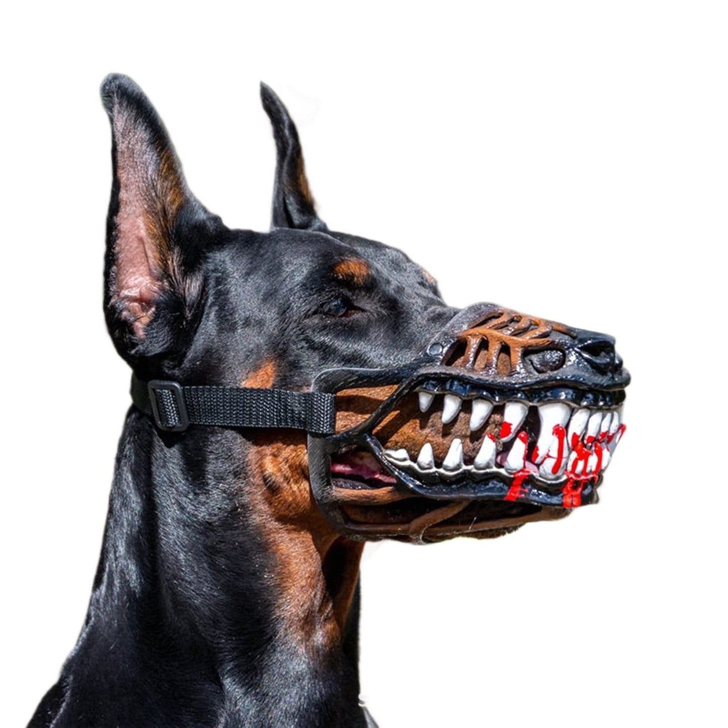 🐺 Halloween Monster Dog Costume Muzzle – Scary Latex Pet Party Accessory (📦Buy 2 Free Shipping)