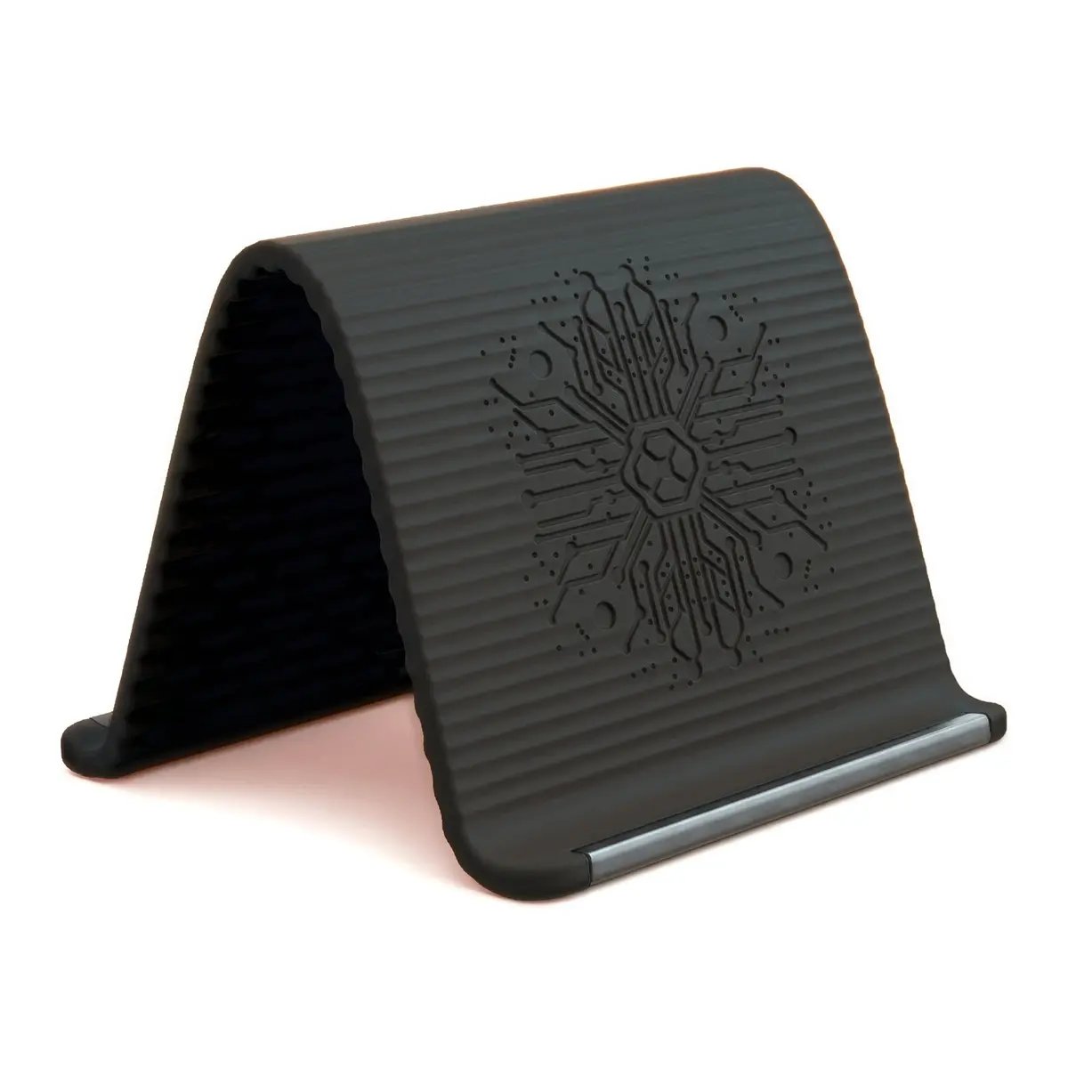 Foldable Silicone Aluminum Holder - Ergonomic Flex-Stand for All Devices