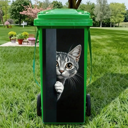 Creative Trash Can Sticker with Colourful Cartoon✨——Make Your Bin Stand Out On The Kerb