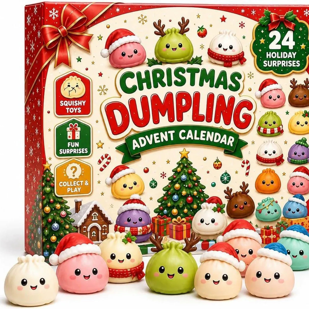 24-Day Christmas Dumpling Squishy Advent Calendar (📦Buy 2 Free Shipping)