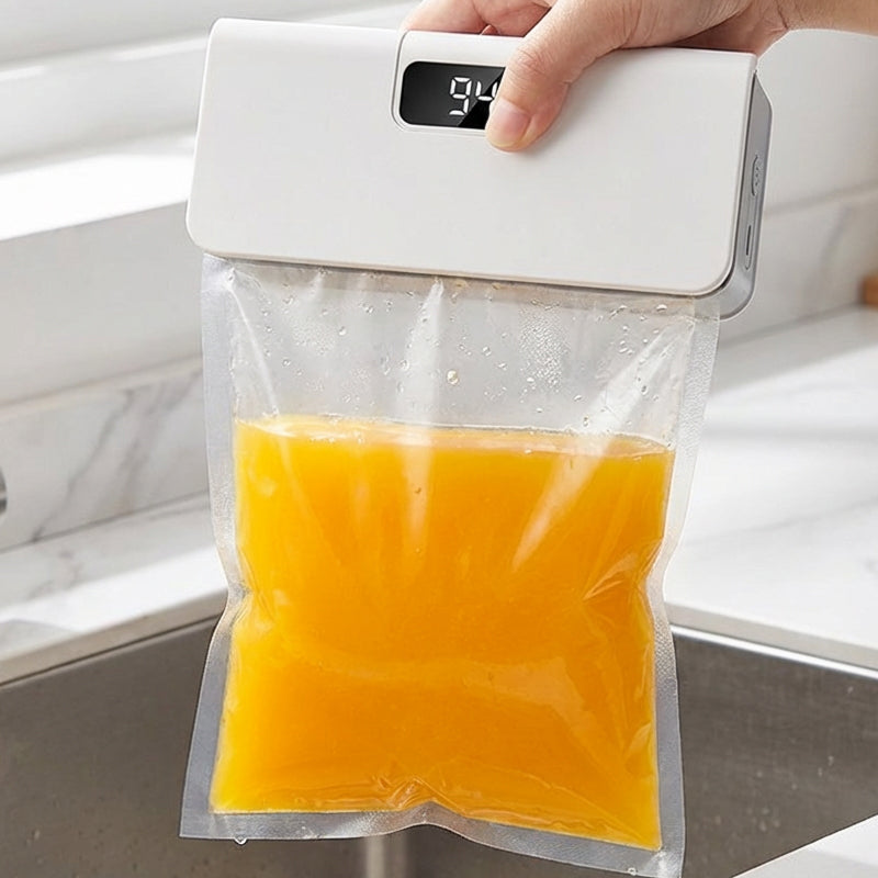 Rechargeable 2-in-1 Mini Bag Sealer with Cutter