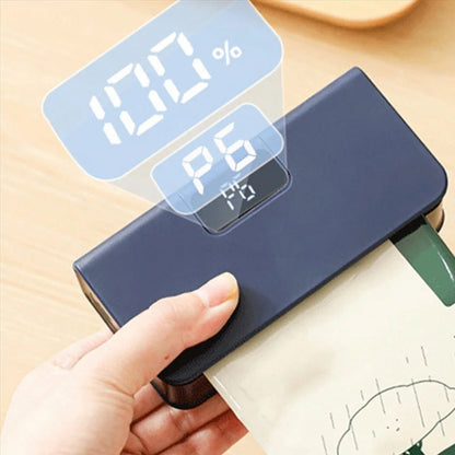 Rechargeable 2-in-1 Mini Bag Sealer with Cutter
