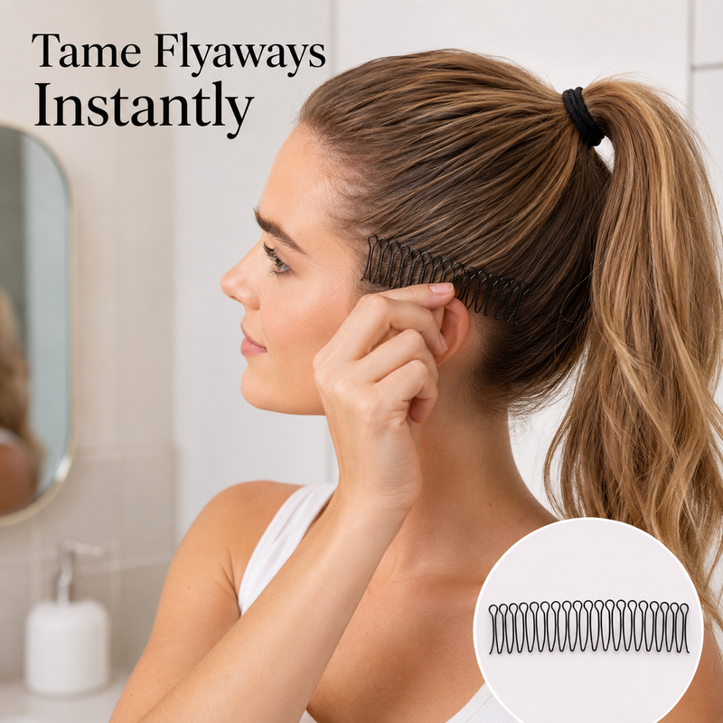 Flexible Flyaway Styling Comb Set – 5 Styles, 6 Pieces