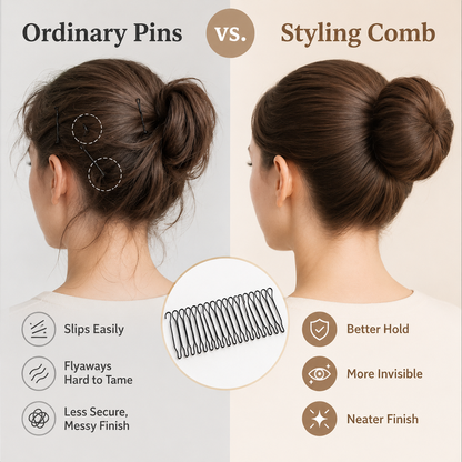 Flexible Flyaway Styling Comb Set – 5 Styles, 6 Pieces