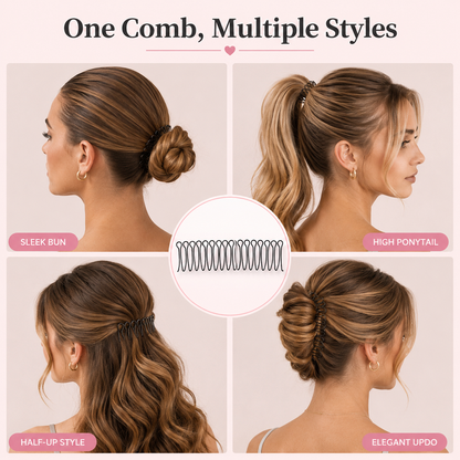 Flexible Flyaway Styling Comb Set – 5 Styles, 6 Pieces