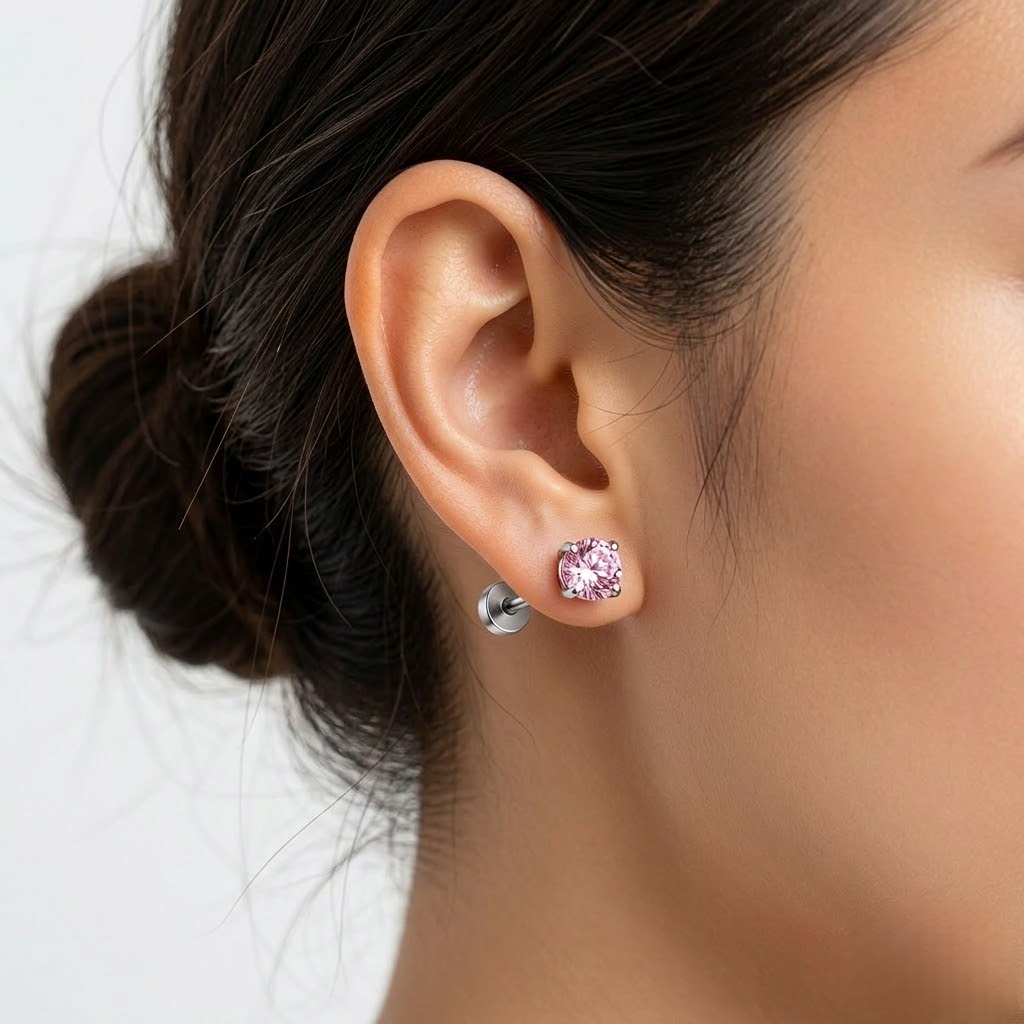 Crystal Stud Earrings