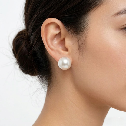 Pearl Stud Earrings