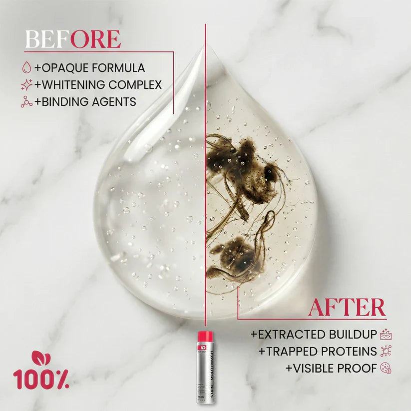 🦷Power Stain-Removing Mouthwash – Brighter Teeth in Every Rinse 💎